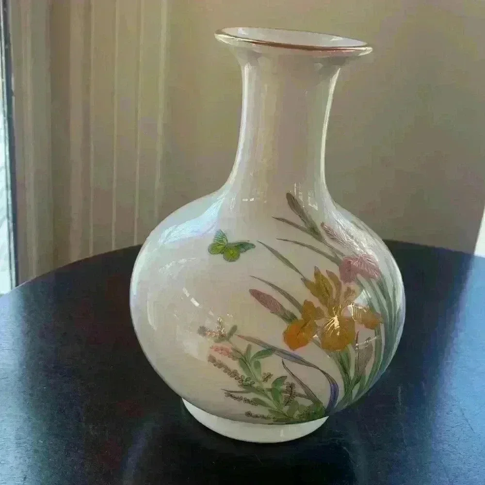 Vintage Porcelain Vase From The Srednick Collection Made in Japan